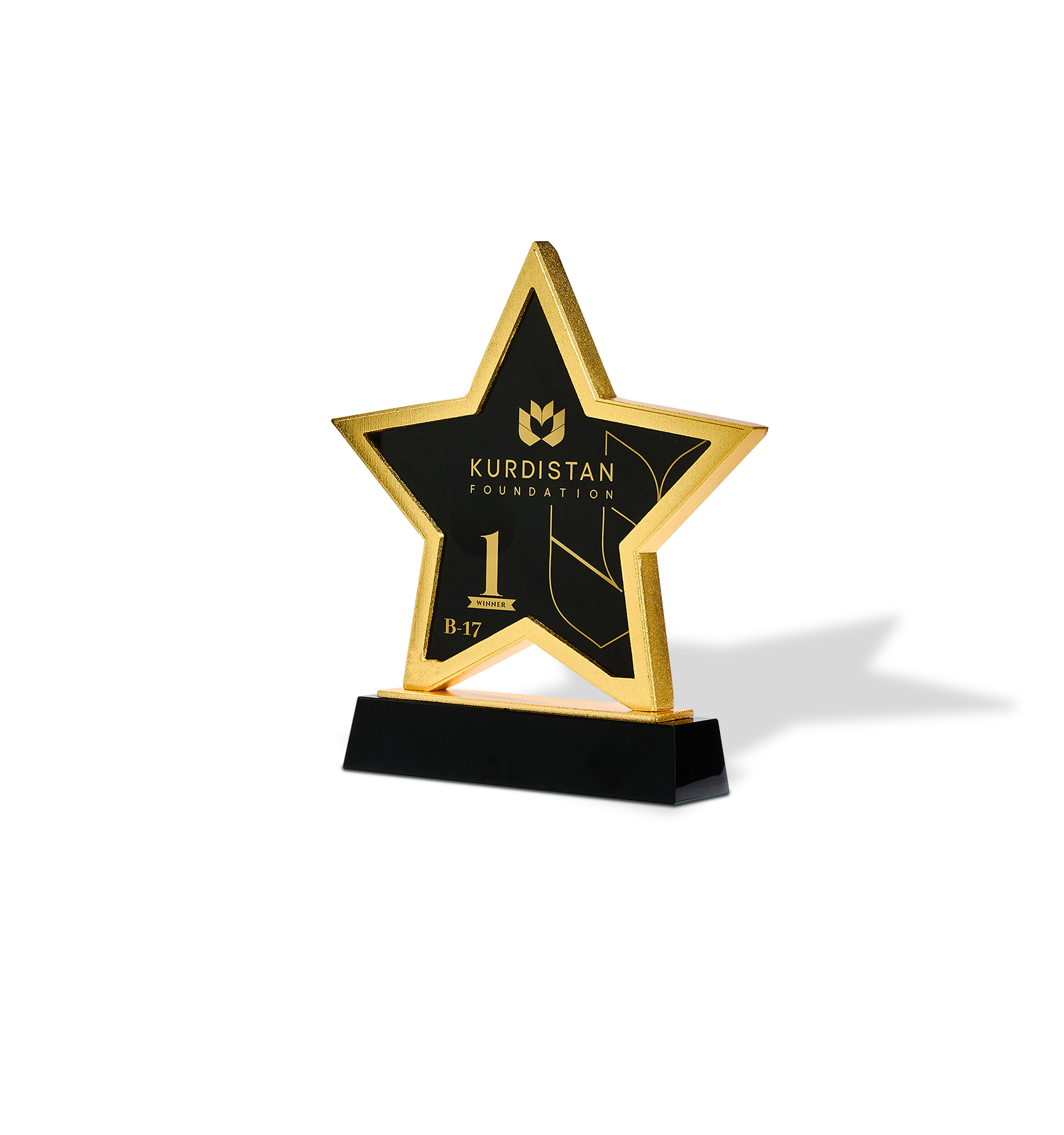 Crystal Plaque Award
