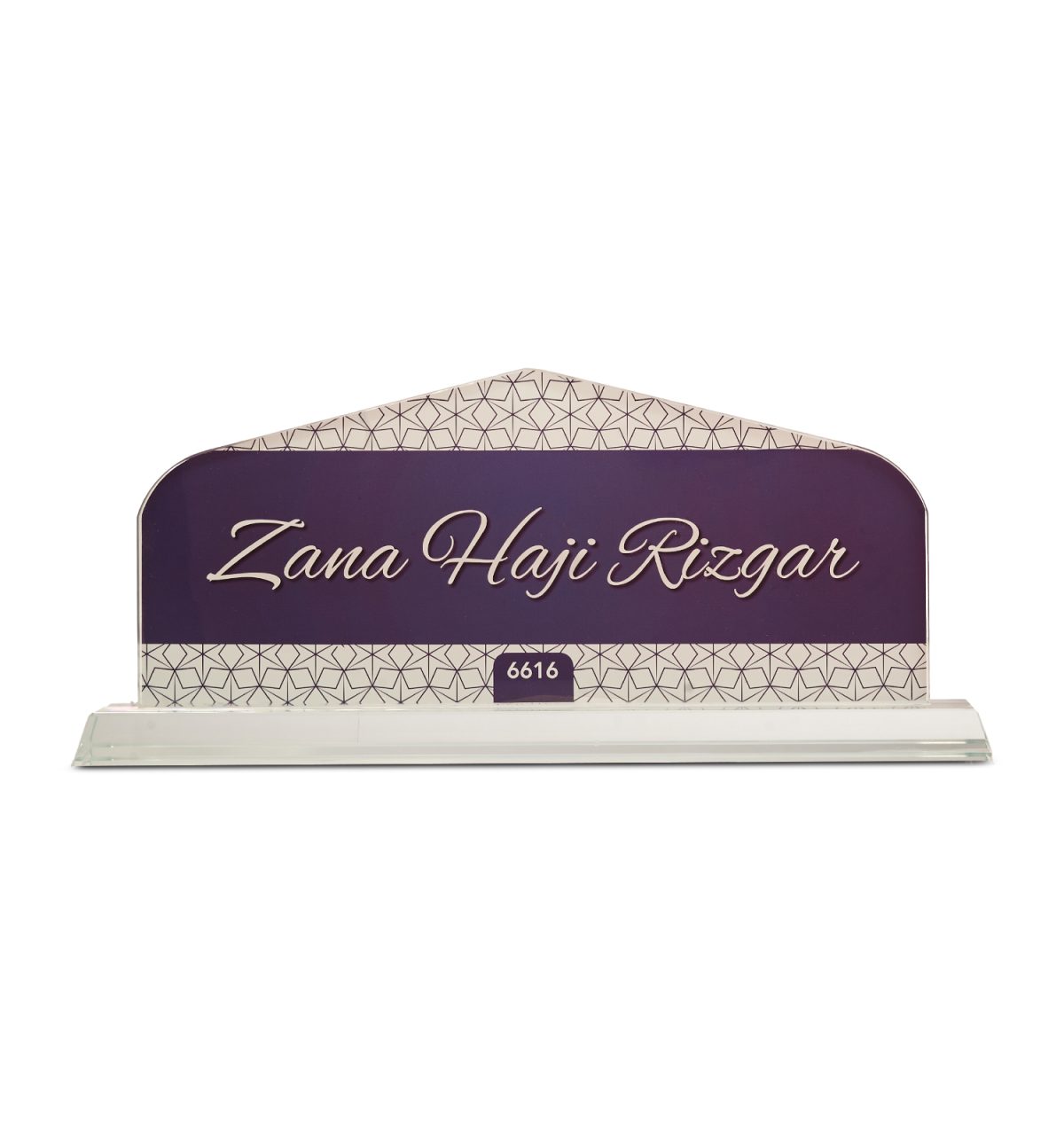 Desk Name Transparent 6616 - Image 1